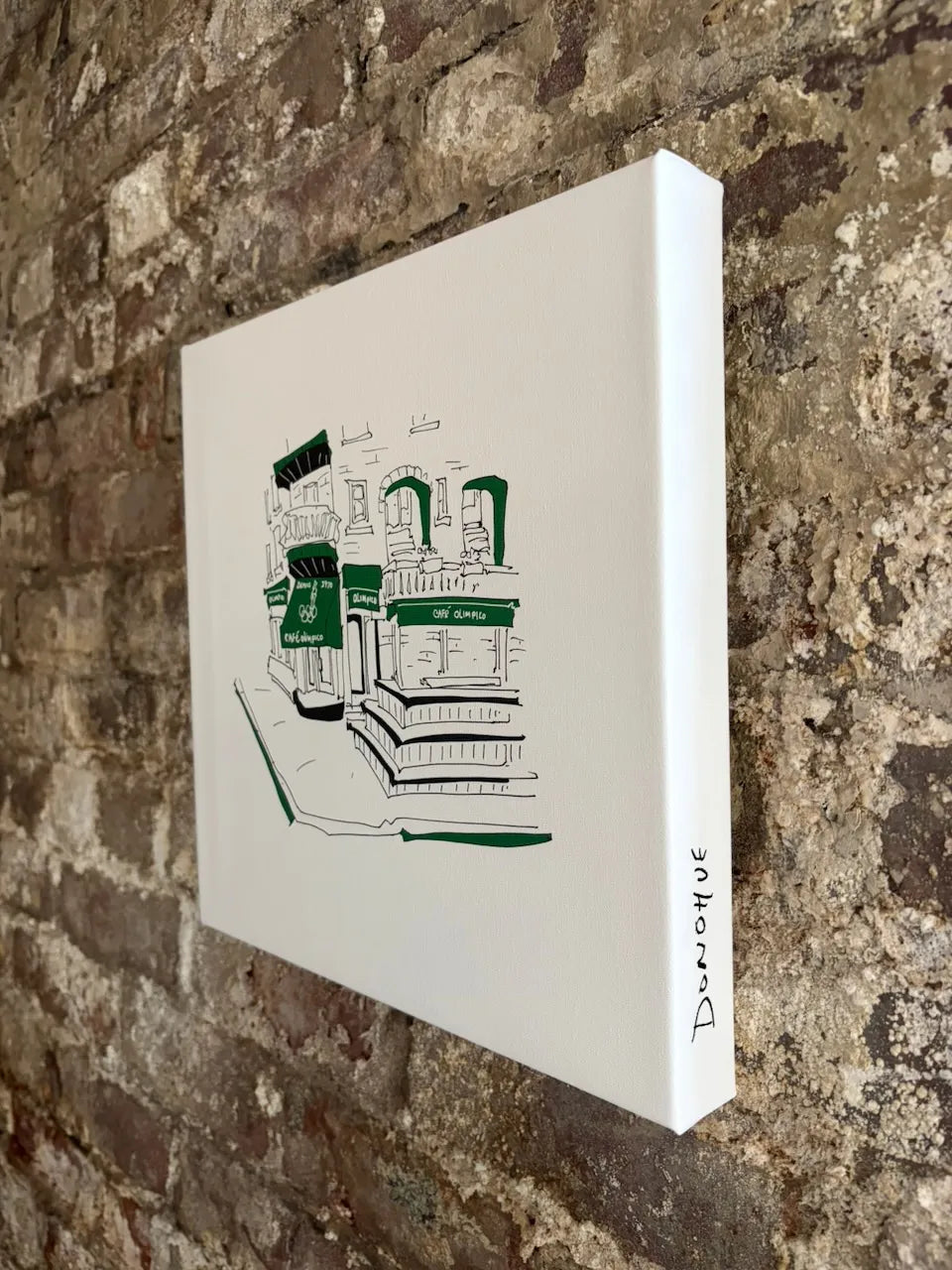 Café Olimpico Charity Canvas