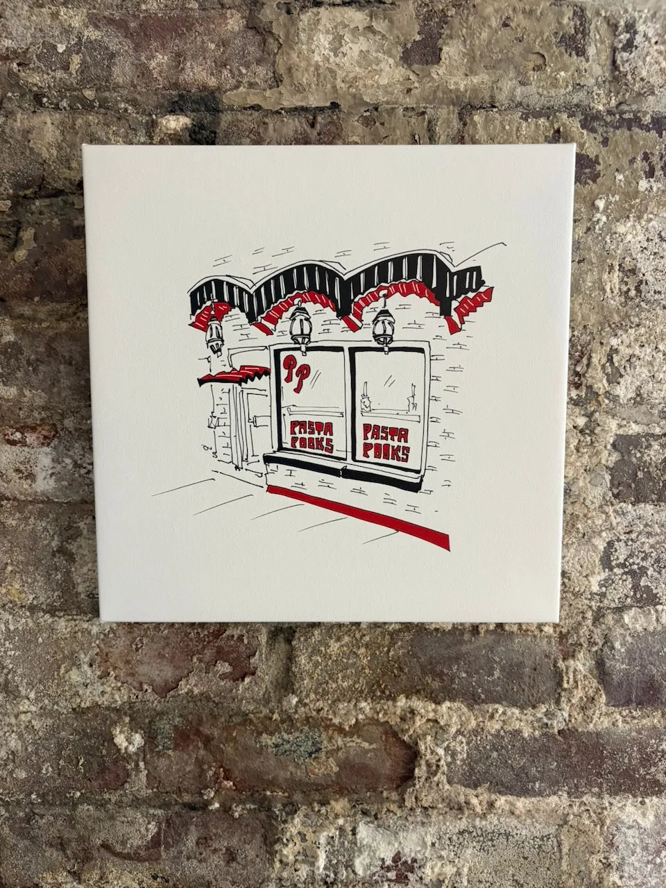 Pasta Pooks Charity Canvas