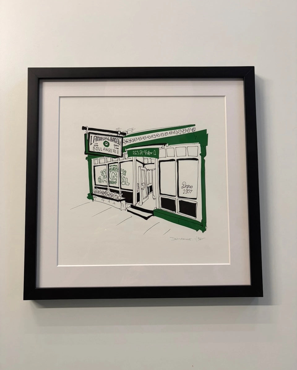 St-Viateur Bagel Charity Print