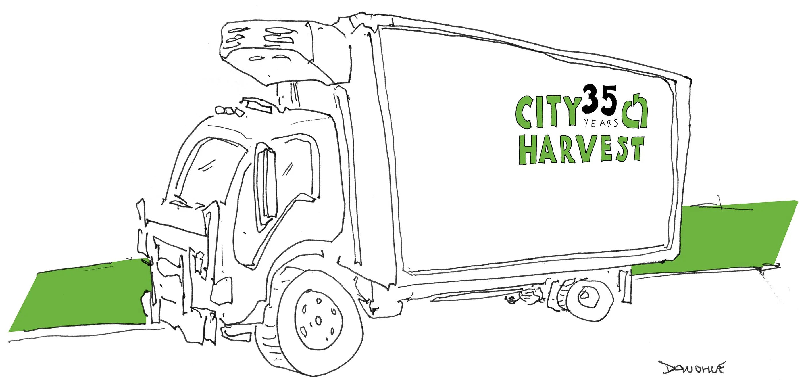 city-harvest truck