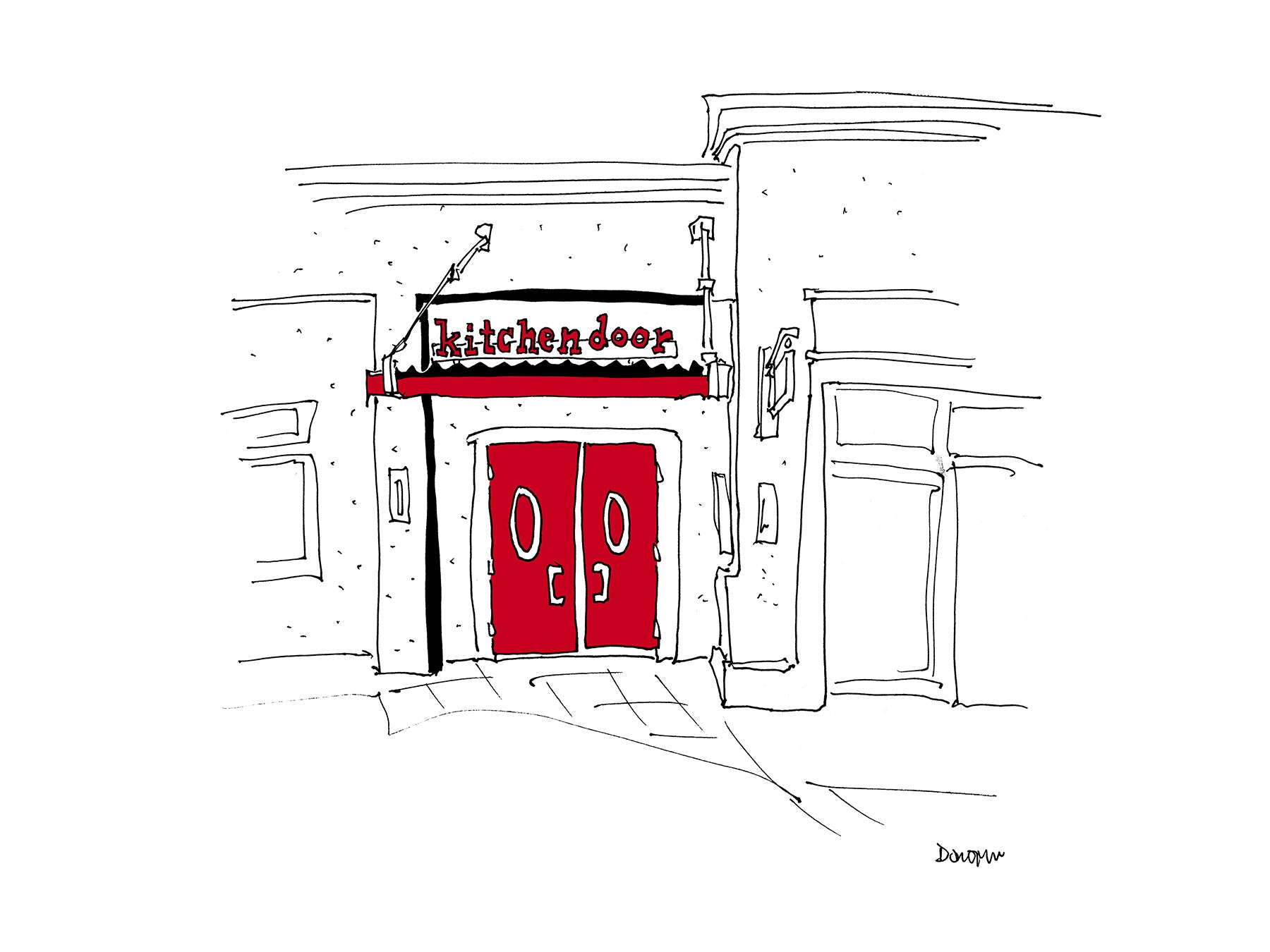 Kitchen Door
