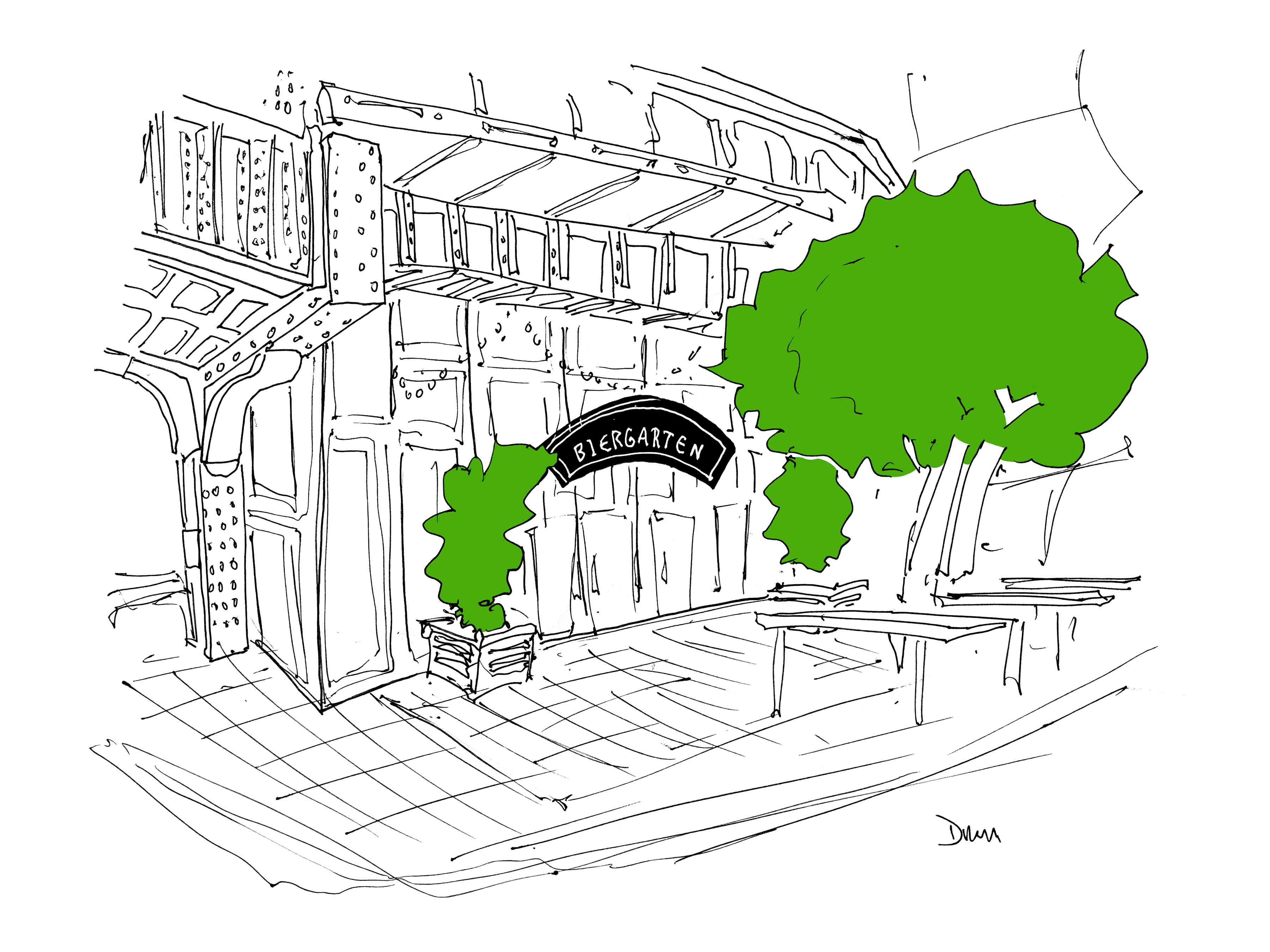 The Standard Biergarten