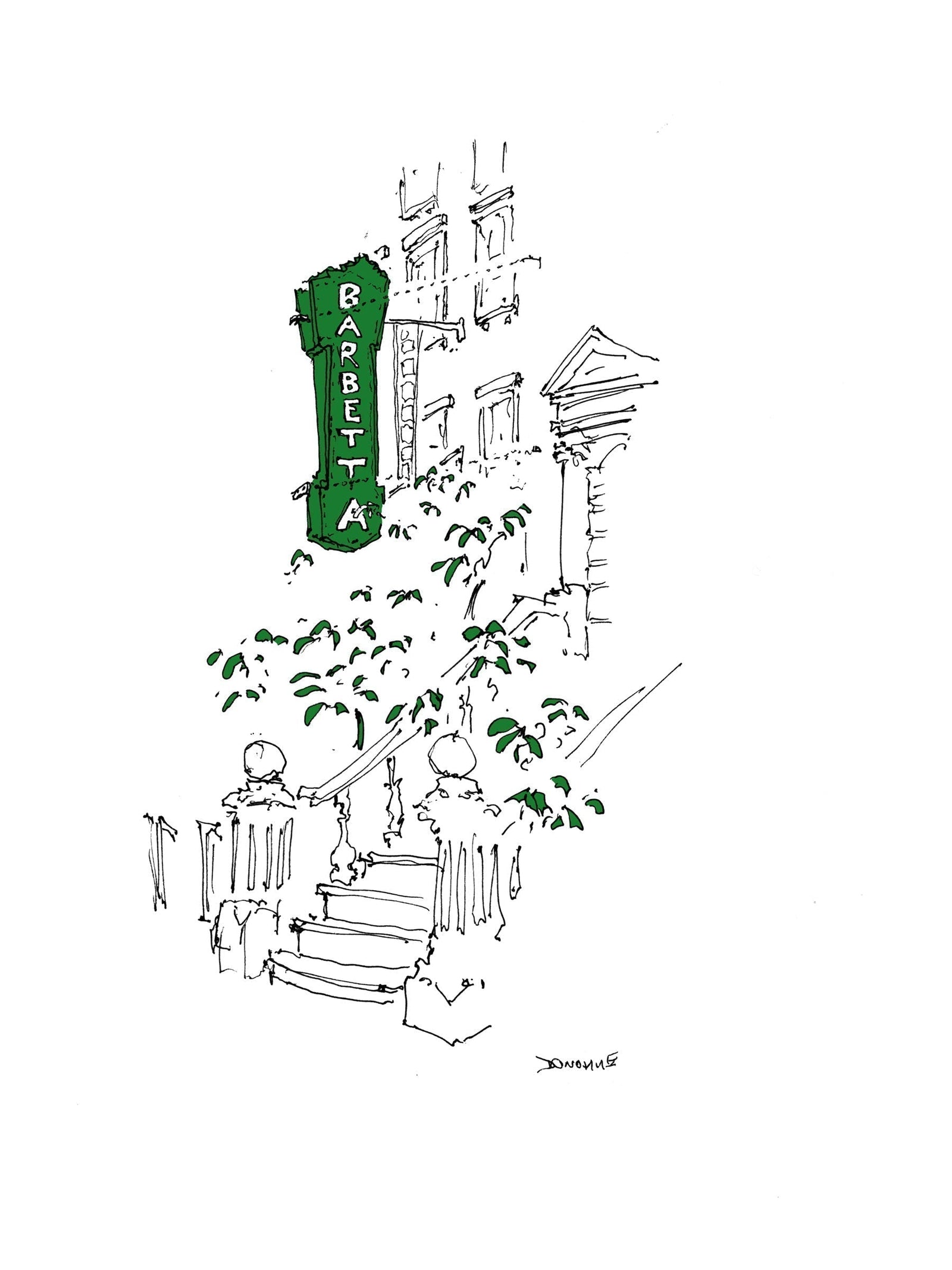 Spring Memories of NYC’s Iconic Restaurants—Preserved in Hand-Drawn Restaurant Prints