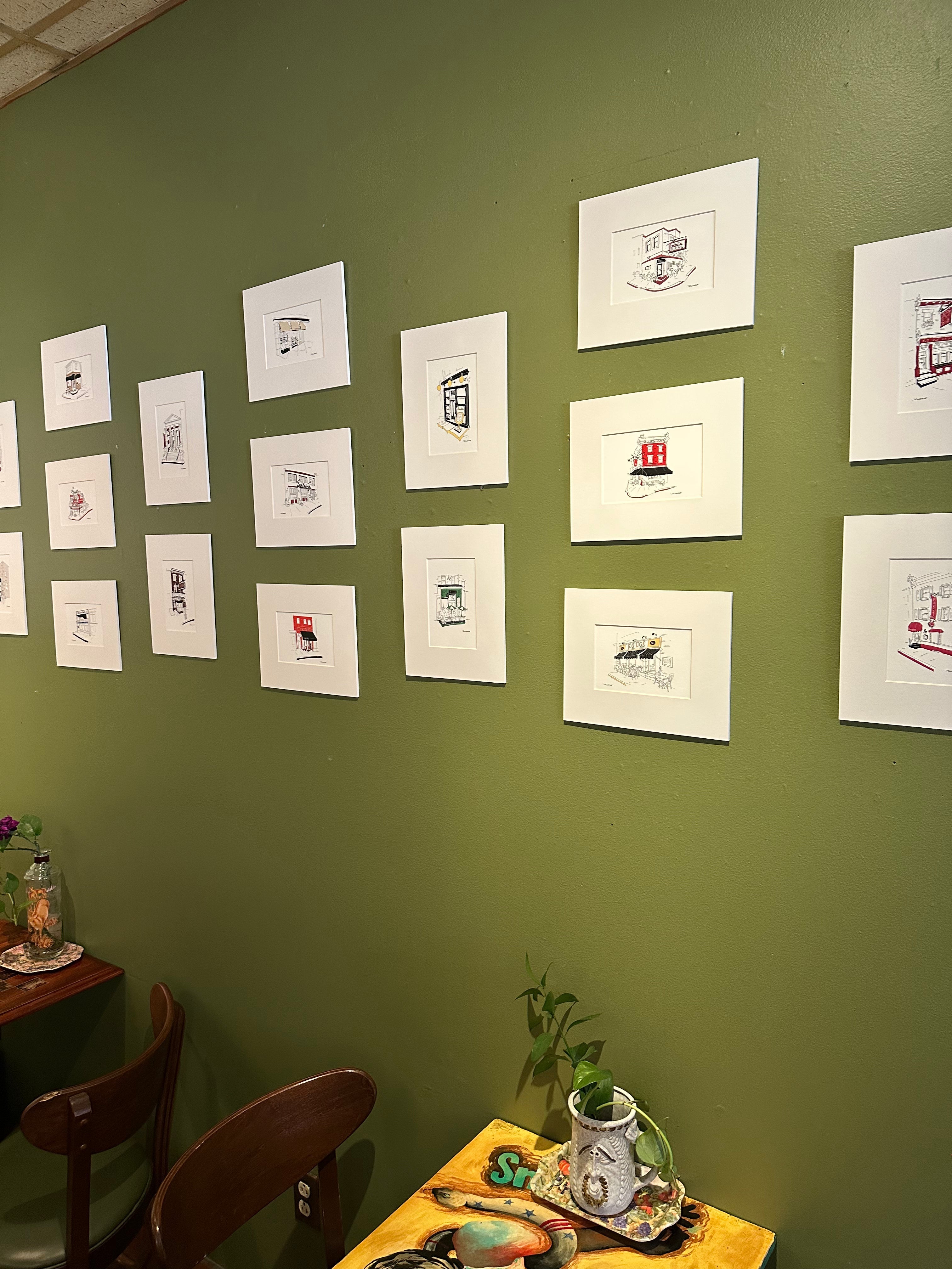 Hand-Drawn Restaurant Prints Celebrate Philly’s Culinary Icons, Raise Funds for CHOP