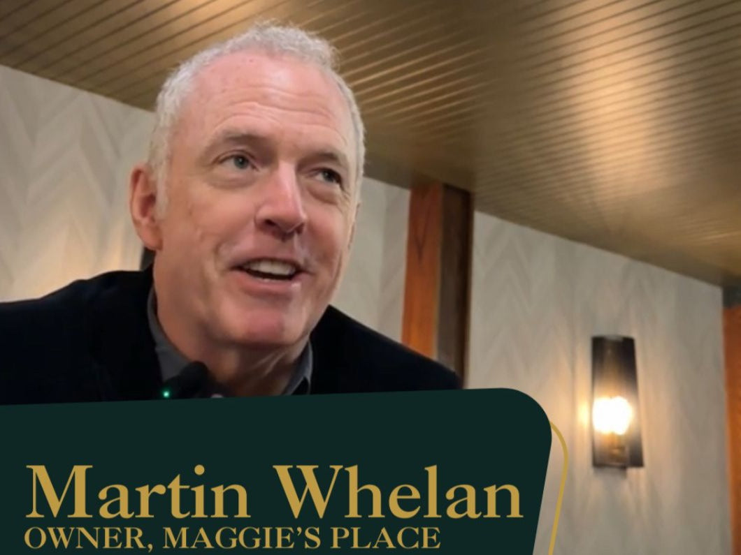 
          
            Meet Martin Whelan: Carrying on His Parent's Legacy at Maggie's Place
          
        