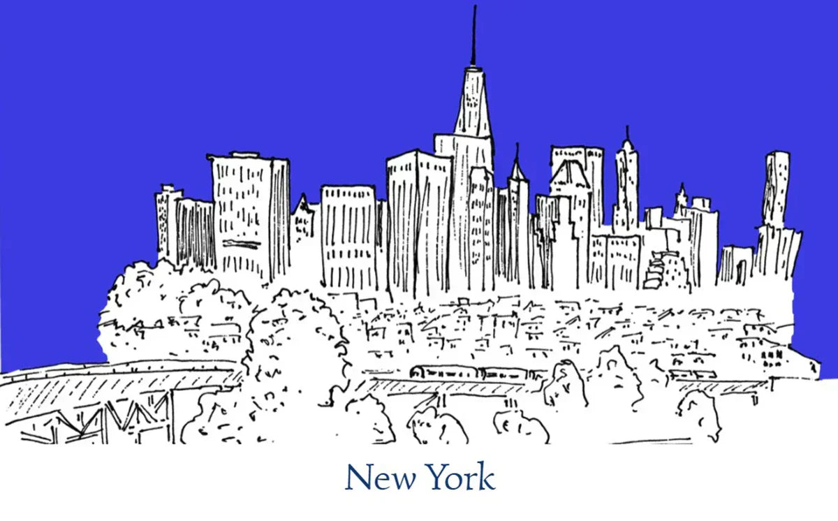 10 Hand-Drawn Restaurant Prints for NYC Foodies