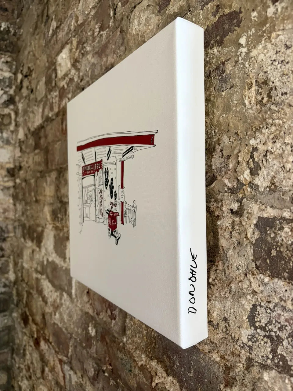 3 Pierres 1 Feu Charity Canvas