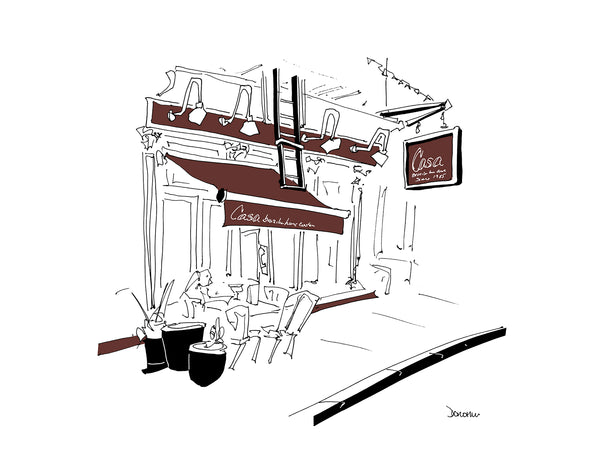 Casa Restaurant drawing