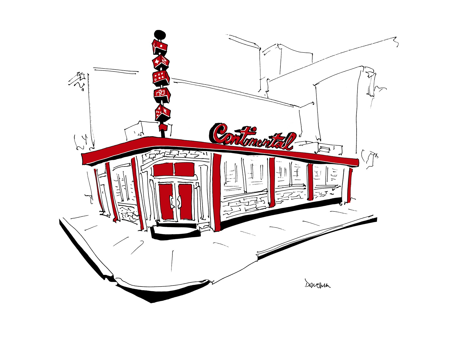 The Continental Restaurant & Martini Bar