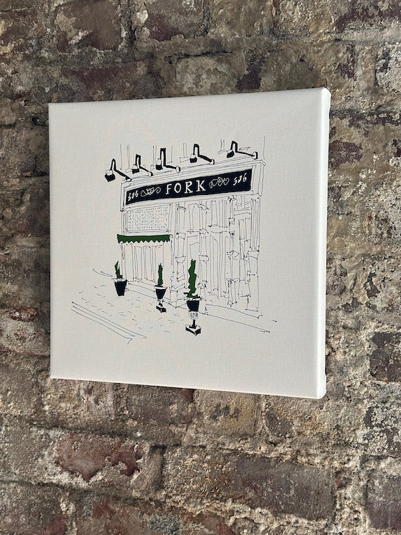 Fork Charity Canvas