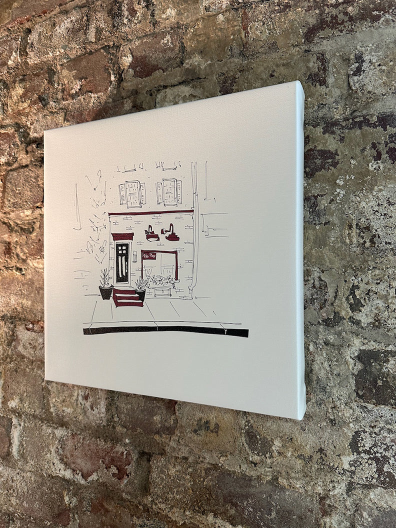 Her Place Supper Club Charity Canvas