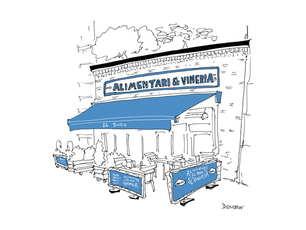 Il Buco Alimentari & Vineria drawing