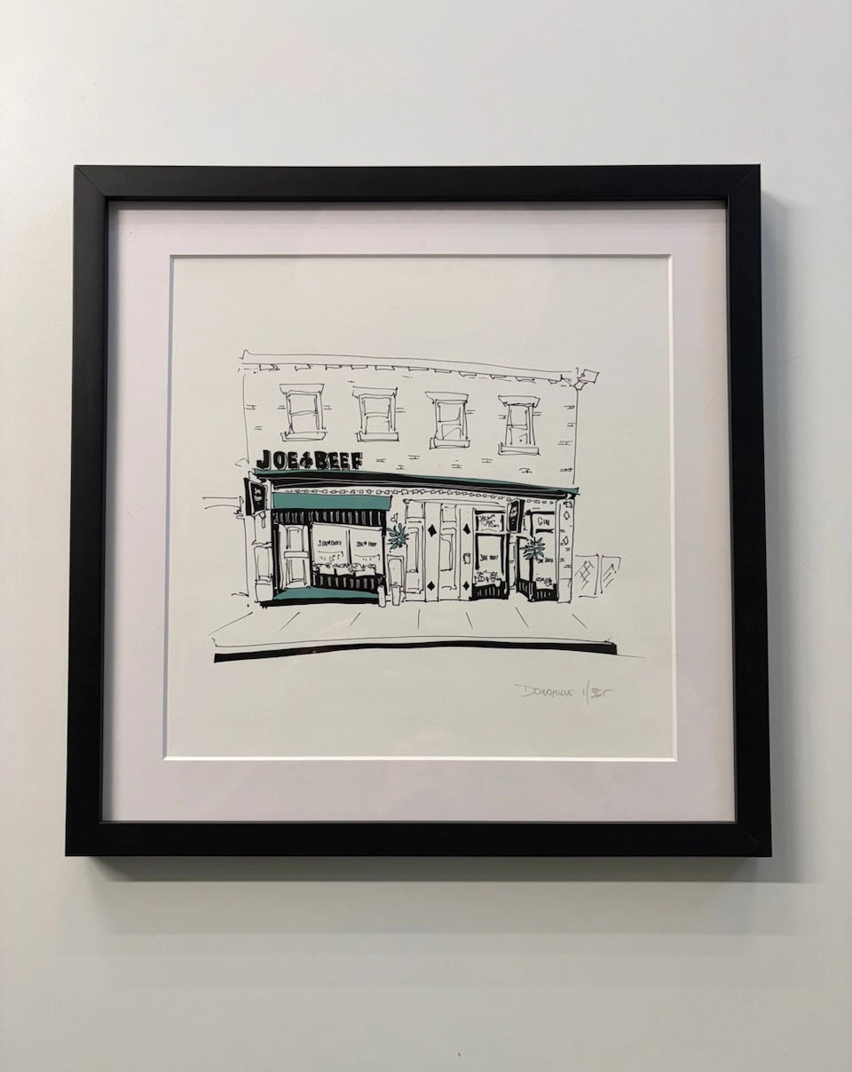 Joe Beef Charity Print