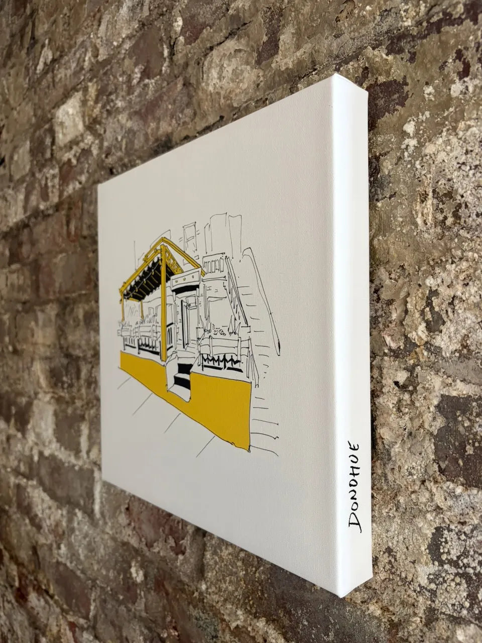La Buvette Chez Simone Charity Canvas