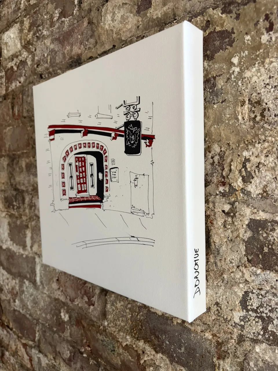 Le Club Chasse et Pêche Charity Canvas