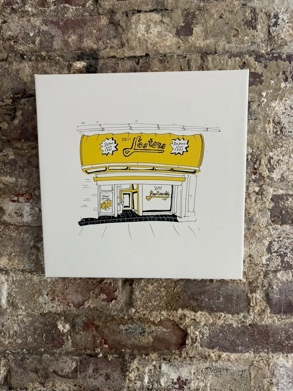 Lester’s Deli Charity Canvas
