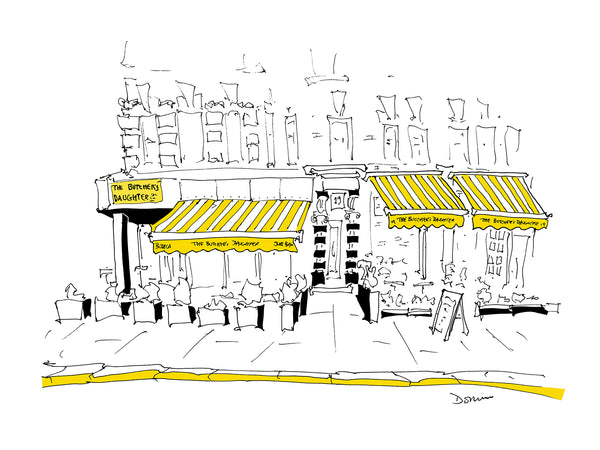 The Butcher's Daughter drawing