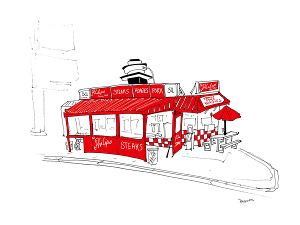 Philip’s Steaks drawing