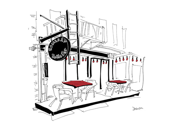 Socarrat Paella Bar (Nolita) drawing