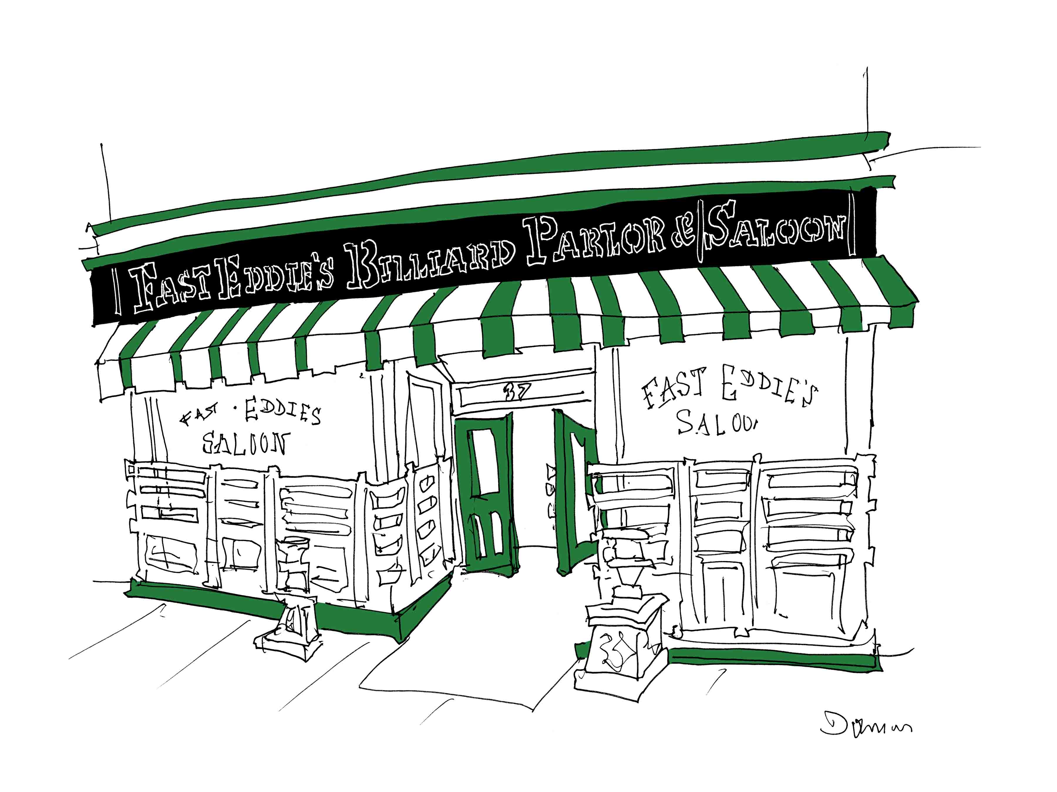 Fast Eddie's Billiard Parlor Saloon